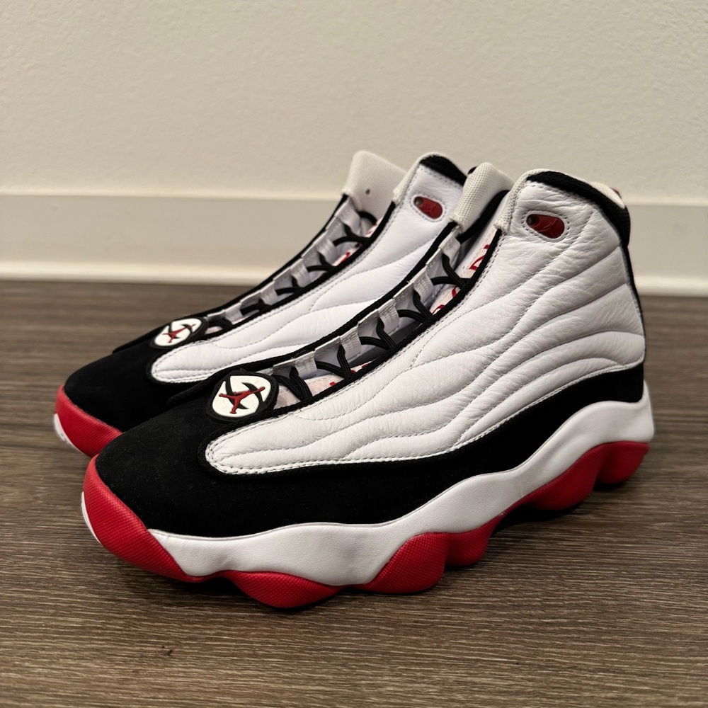 Nike Air Jordan Pro Strong Black Varsity Red White Men’s Size 11 - Picture 2 of 5